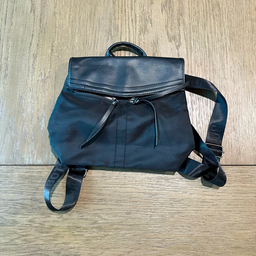 Botkier NY Black Leather Backpack